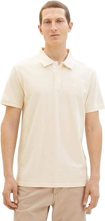 Поло Basic Polo Shirt 1031006-35767 Tom Tailor L Бежевий 1031006-35767