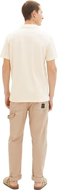 Поло Basic Polo Shirt 1031006-35767 Tom Tailor L Бежевий 1031006-35767