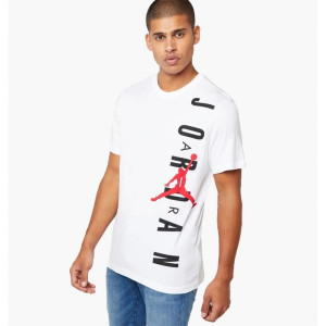 Футболка чоловіча Air Jordan Hbr Vertical Tee White BV0086-100