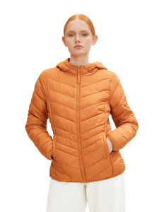 Куртка light weight puffer jacket 1029236-30027 Tom Tailor L Помаранчевий 1029236-30027