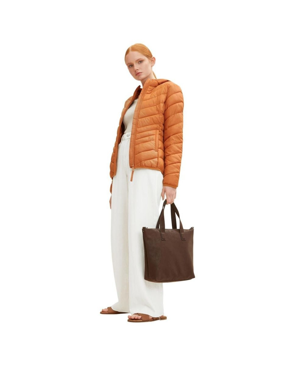 Куртка light weight puffer jacket 1029236-30027 Tom Tailor L Помаранчевий 1029236-30027