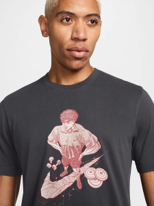 Футболка чоловіча Nike Iykyk Fitness Grey HJ3611-070