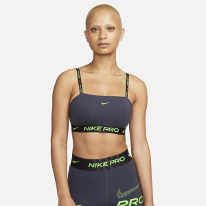 Топ жіночий Nike Pro Dri-Fit Grey DX0655-015