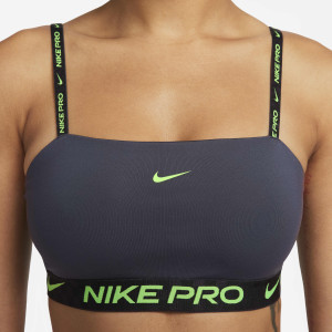 Топ жіночий Nike Pro Dri-Fit Grey DX0655-015