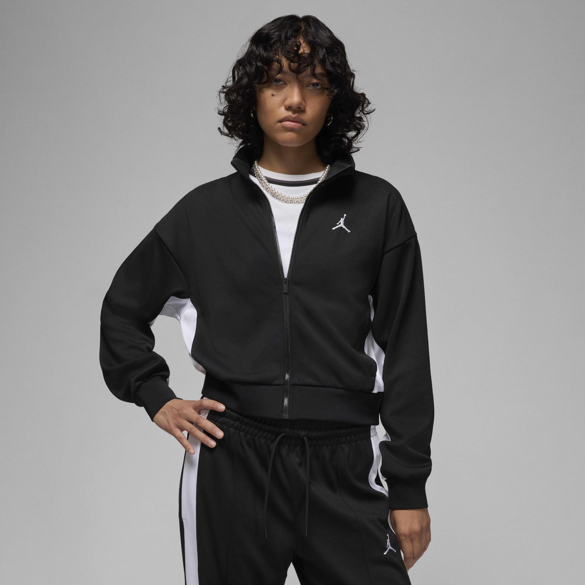 Олімпійка жіноча Air Jordan Core Knit Jacket Black FV7104-010