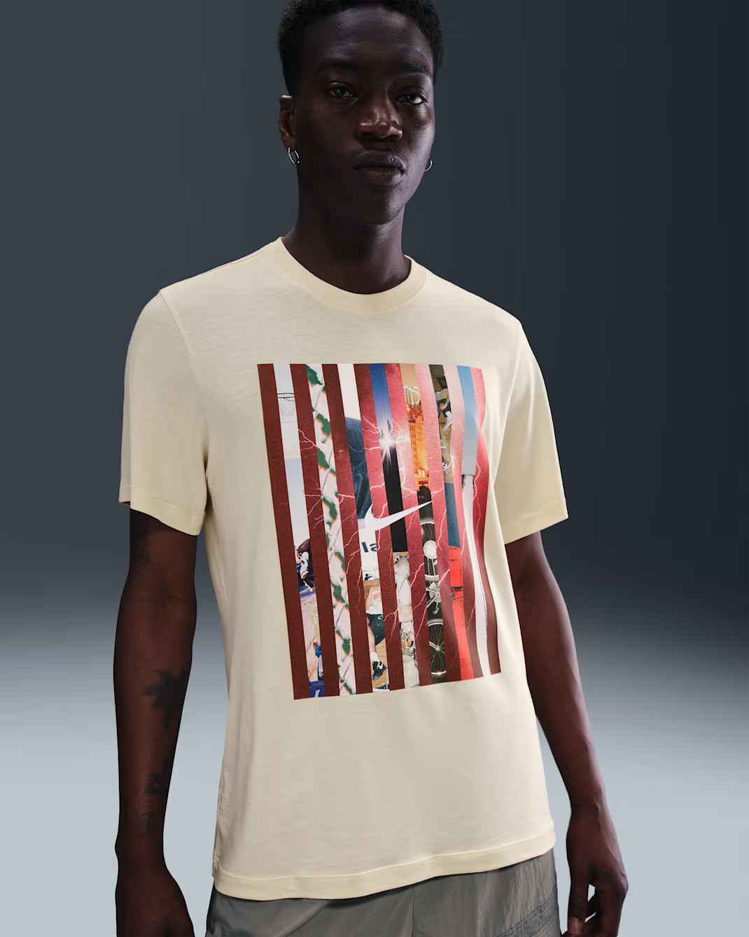 Футболка чоловіча Nike Oc Op Beige HQ9270-113