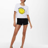 Футболка ONLSMILEY LIFE S/S TOP BO 15232818 Bright White GOOD ONLY L Білий 15232818BRIGHTWHITEGOOD