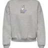 Худі ONLDISNEY LIFE L/S BAMBI BOX SWT 15250089-Light Grey Melange-Print:THUMPER ONLY S Сірий 15250089-LIGHT GREY MELAN