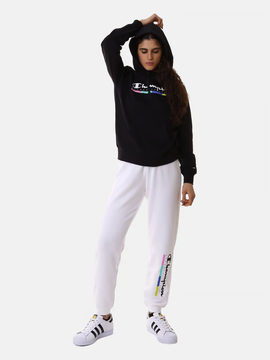 Штани rib cuff pants 117106-WW001 Champion L Білий 117106-WW001