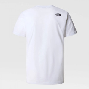 Футболка M S/S NEVER STOP EXPLORING 0A87NSFN41 THE NORTH FACE L Білий 0A87NSFN41