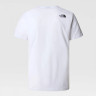Футболка M S/S NEVER STOP EXPLORING 0A87NSFN41 THE NORTH FACE L Білий 0A87NSFN41