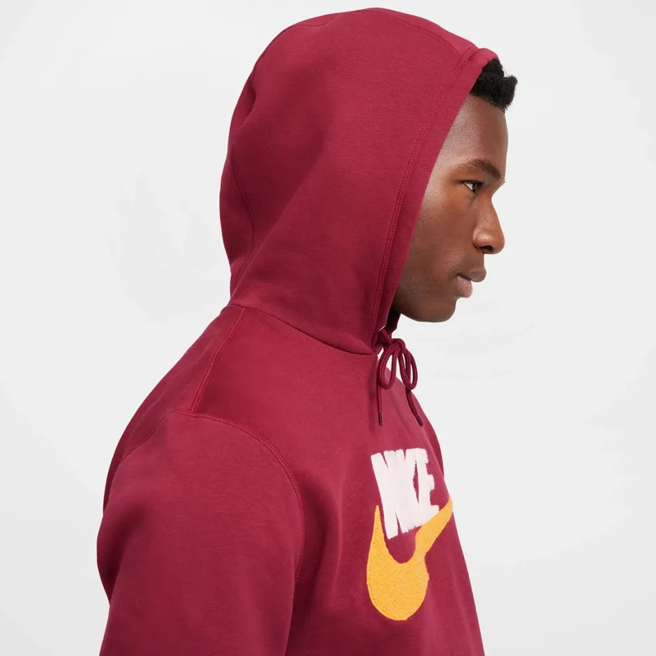 Худі чоловіче Nike Club Bb Po Chnl Ftra Bordo FN3104-677