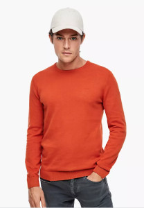 Кофта 130.11.899.17.170.2040664-24W0 s.Oliver M Помаранчевий 03.899.61.7625-24W0