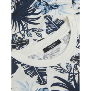 Футболка Jack & Jones JPRBLATROPIC AOP SS TEE CREW NECK SN 12203764-Tofu