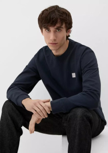 Світшот 2129842.5955 s.Oliver L Темно-синій 2129842.5955