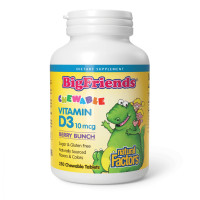 Таблетки Natural Factors Vitamin D3 10 mcg (400 IU) - 250 tabs Berry Bunch 2023-10-3816