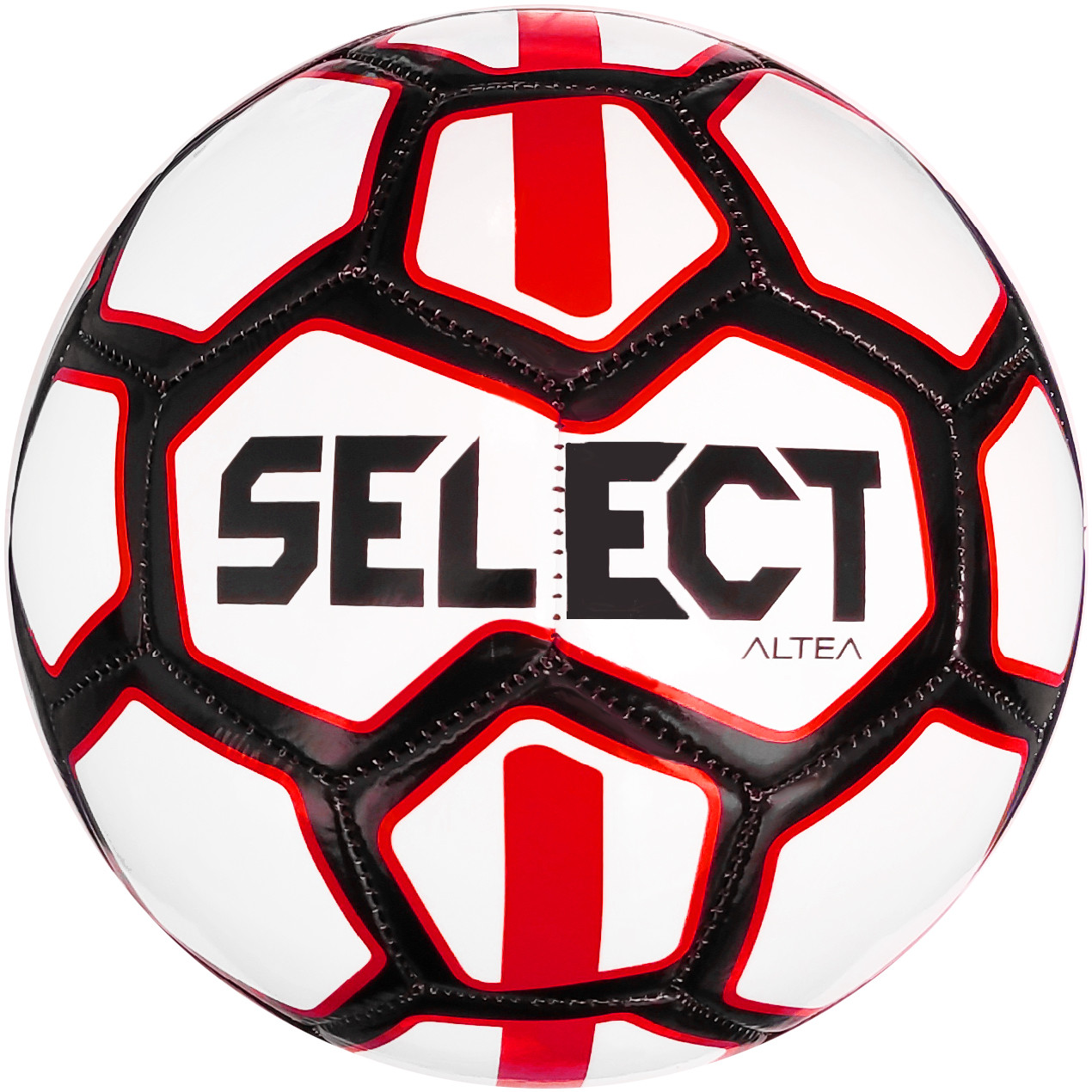 М'яч футбольний SELECT ALTEA, м'яч ф/б (467) біло/червон, 4 389490