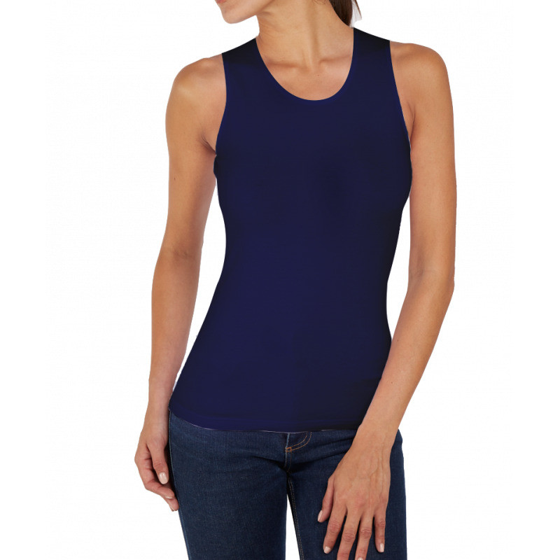 Майка Kappa Canotta Spalla Larga темно-синій Жін L K2401 BLUNAVY