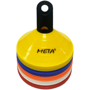 Набір розмічальних фішок Meta Training Space Marker Set of 50 жовтий, синій, помаранчевий, білий, бо 1805010100