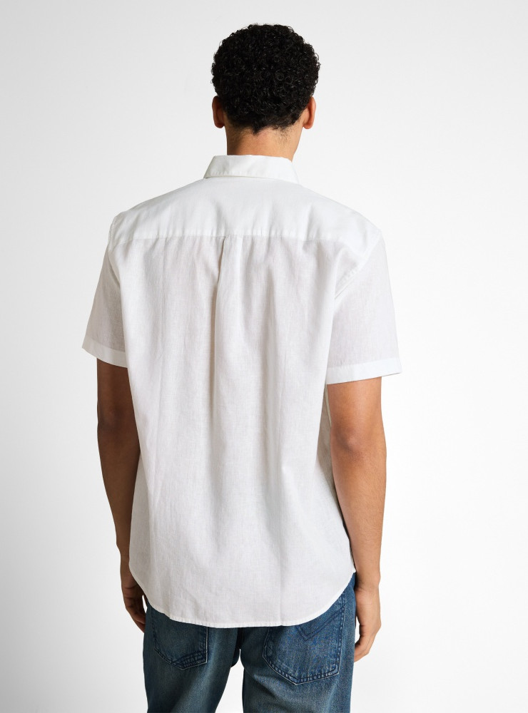 Сорочка DENIM men's shirt 1051891-20000 Tom Tailor XXL Білий 1051891-20000