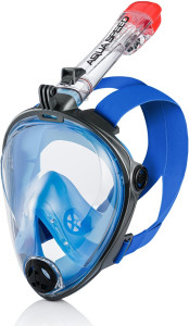 Маска Повнолицьова Aqua Speed SPECTRA 2.0 7073 синій, чорний Уні L/XL 247-01