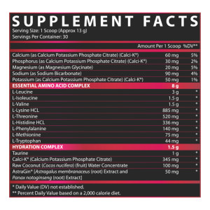 Порошок EAA Hydration - 30srv Fruit Punch 2022-09-0002