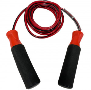 Скакалка для фінтесу Meta Speed Jump Rope чорний, червоний Уні 280 см 2005100502