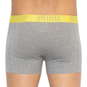 Труси-боксери Puma YD BOLD STRIPE BOXER 2P сірий, жовтий Чол L 501001001-020