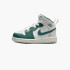 Кросівки дитячі Air Jordan 1 Mid Se White/Green FQ8086-103