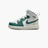 Кросівки дитячі Air Jordan 1 Mid Se White/Green FQ8086-103