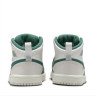 Кросівки дитячі Air Jordan 1 Mid Se White/Green FQ8086-103