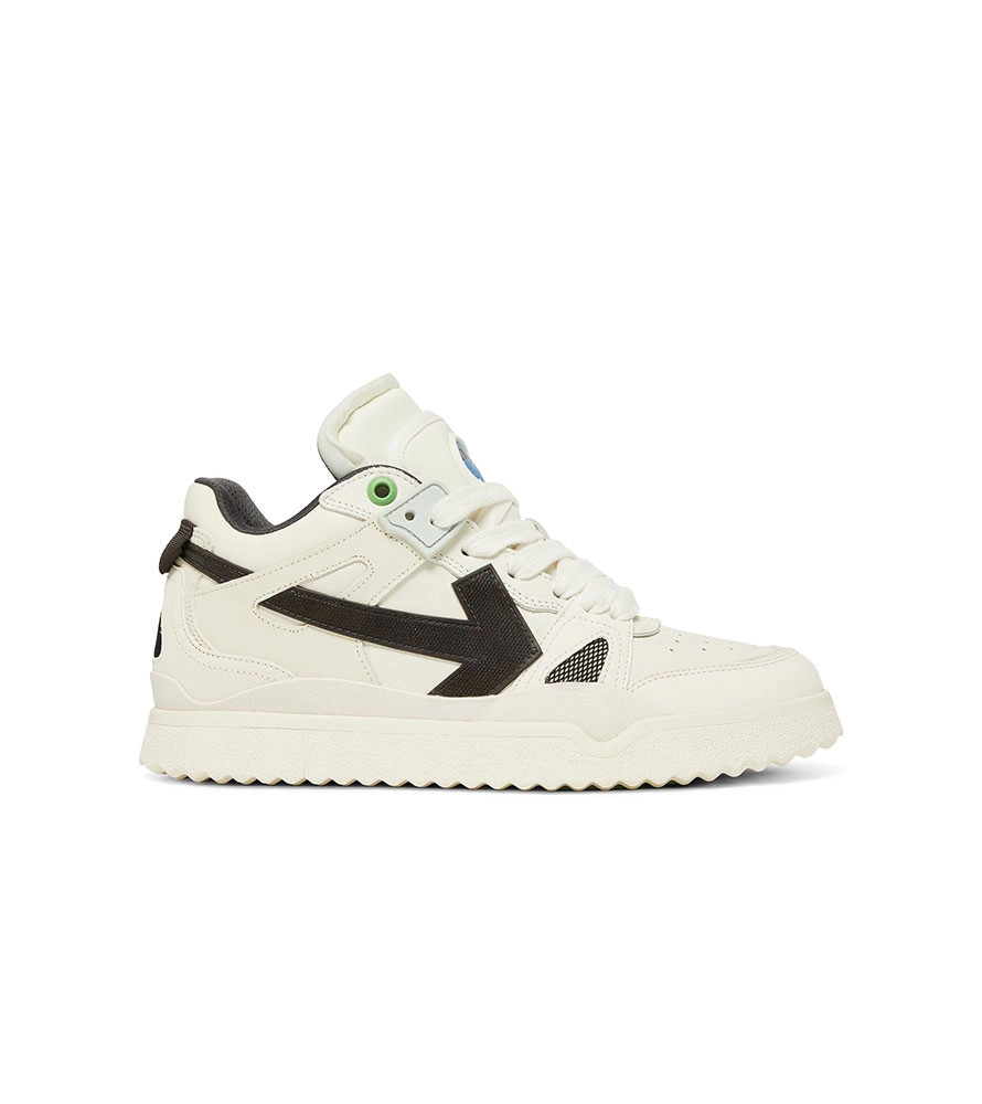 Кросівки OFF-WHITE Sponge Mid Top White Black OMIA234C99LEA0010110