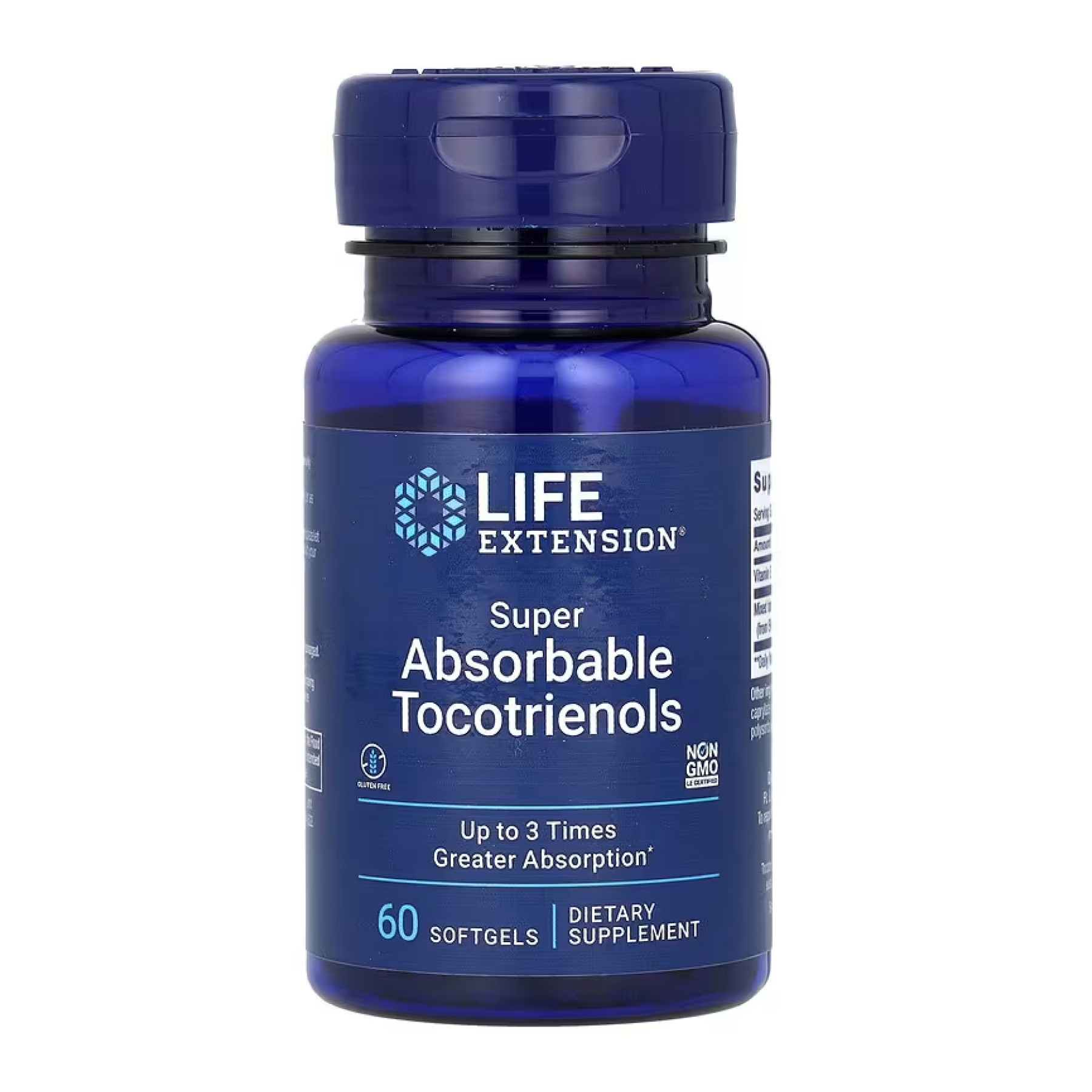 Софт гелеві капсули Life Extension Super Absorbable Tocotrienols - 60 softgels (До 11.25) 2023-10-5415