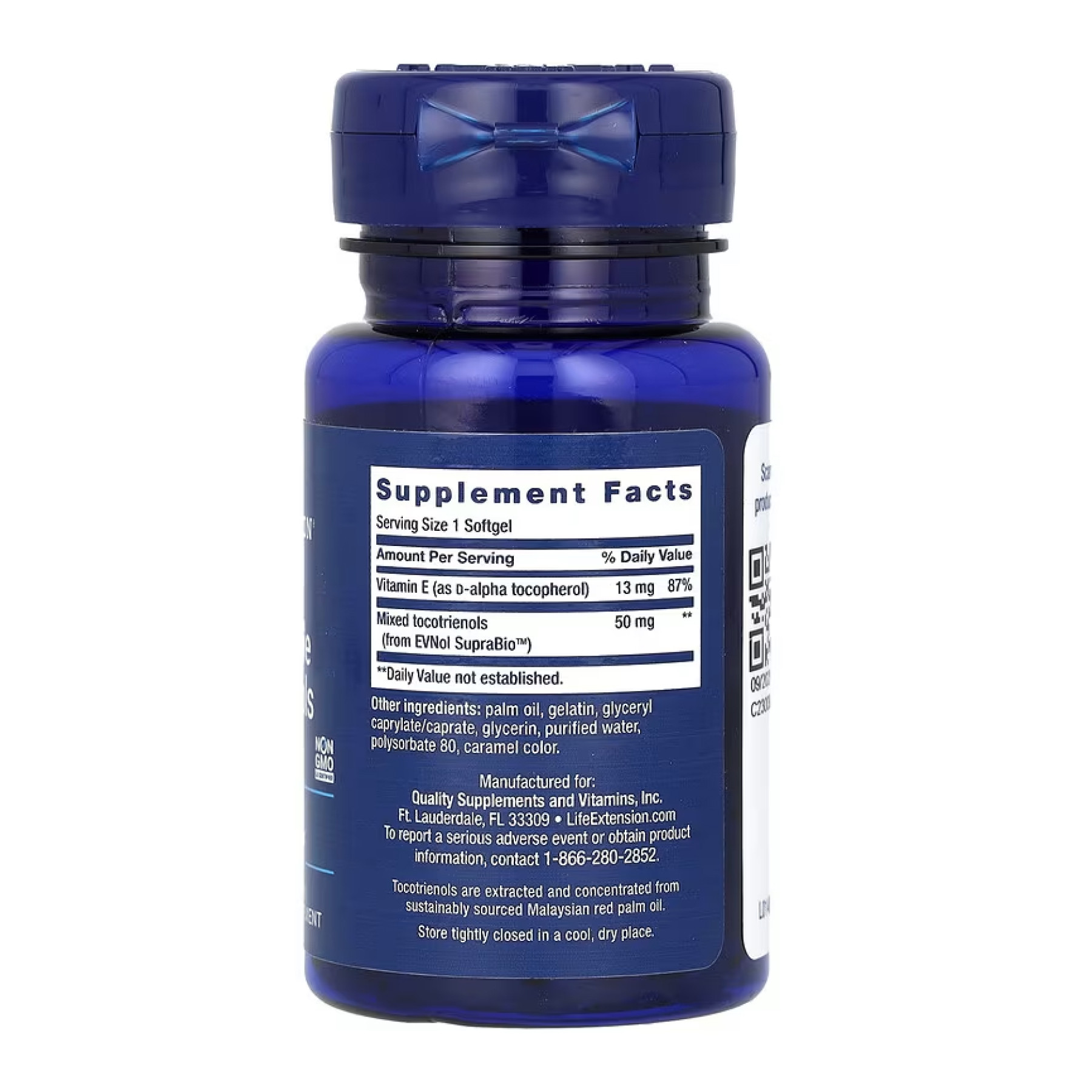 Софт гелеві капсули Life Extension Super Absorbable Tocotrienols - 60 softgels (До 11.25) 2023-10-5415