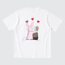 Футболка Uniqlo Kaws Warhol Pink bunny (Uniqlo KAWS + Warhol UT Graphic T-Shirt Bunny) 341-476350