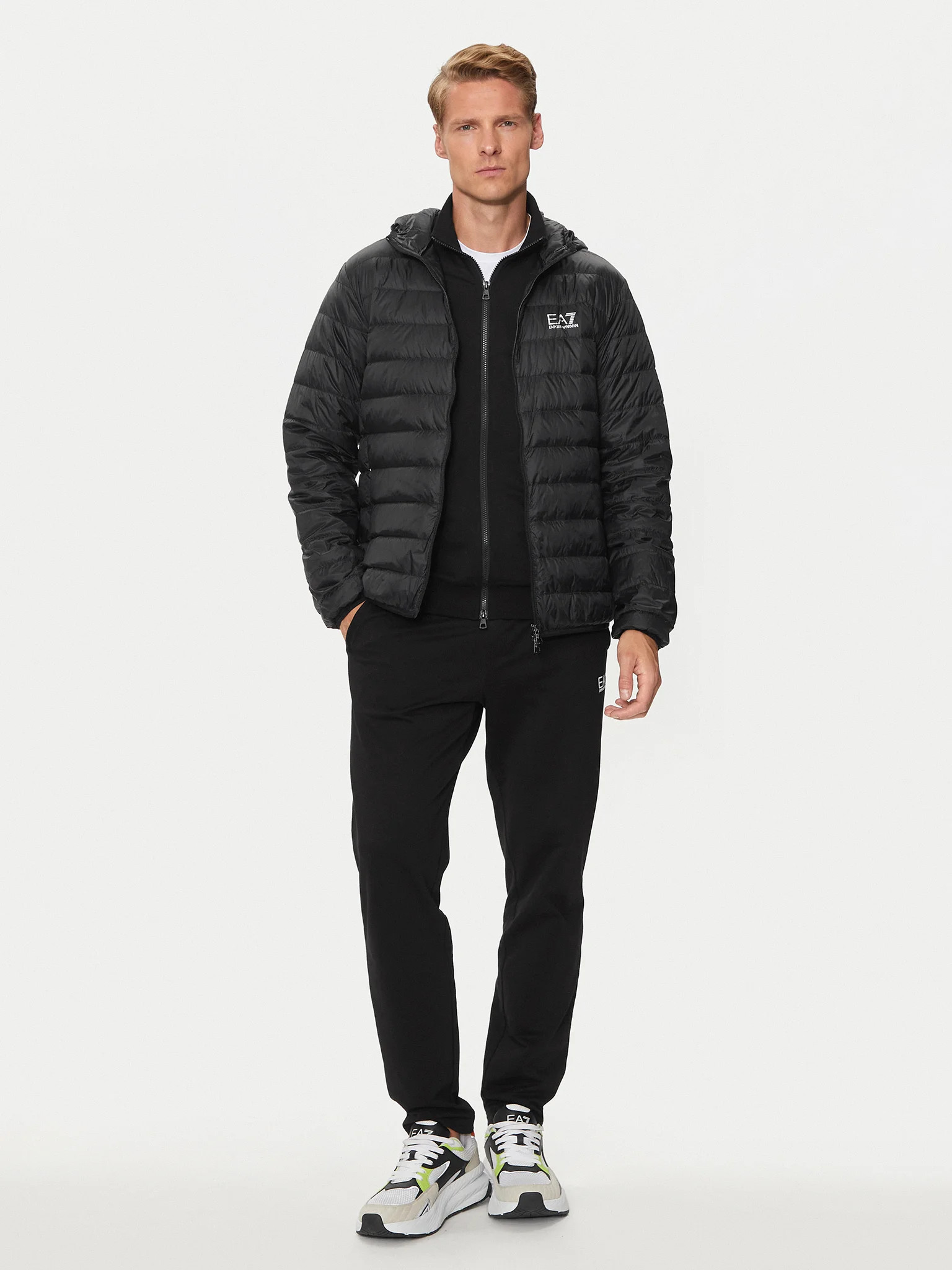 Куртка EA7 Emporio Armani jacket black 8NPB24 PNGPZ