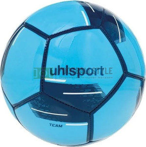 М'яч футбольний сувенірний Uhlsport TEAM MINI блакитно-темно-синьо-білий 1001727-02-0001