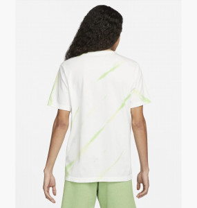 Футболка Nike Tye Dye Shirt GREEN/WHITE DQ1076-100