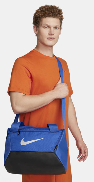 Сумка Nike NK BRSLA XS DUFF - 9.5 25L синій Уні 38x25x25 см DM3977-480