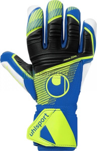 Рукавиці воротарські дитячі Uhlsport ABSOLUTGRIP HN PRO JR. синьо-жовто-чорні 1011353 01 1011353-01