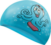 Шапочка для плавання Aqua Speed KIDDIE Octopus 7216 блакитний Діт OSFM 142-OCTOPUS