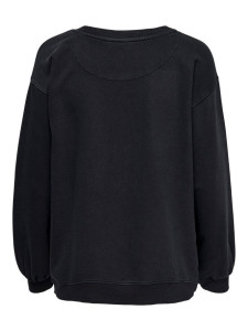 Толстовка ONLLUNI LIFE L/S O-NECK SWT 15243449-Black-Print:BOLT ONLY M Чорний 15243449-BLACK-PRINT:BOLT