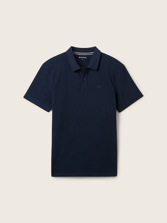 Поло Basic Polo Shirt 1031006ХХ10302 Tom Tailor L Темно-синій 1031006ХХ10302