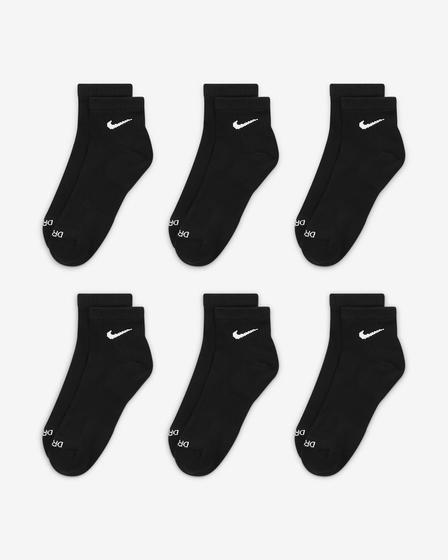 Шкарпетки NIKE TRAINING EVERYDAY PLUS CUSHION X6 SX6899-010