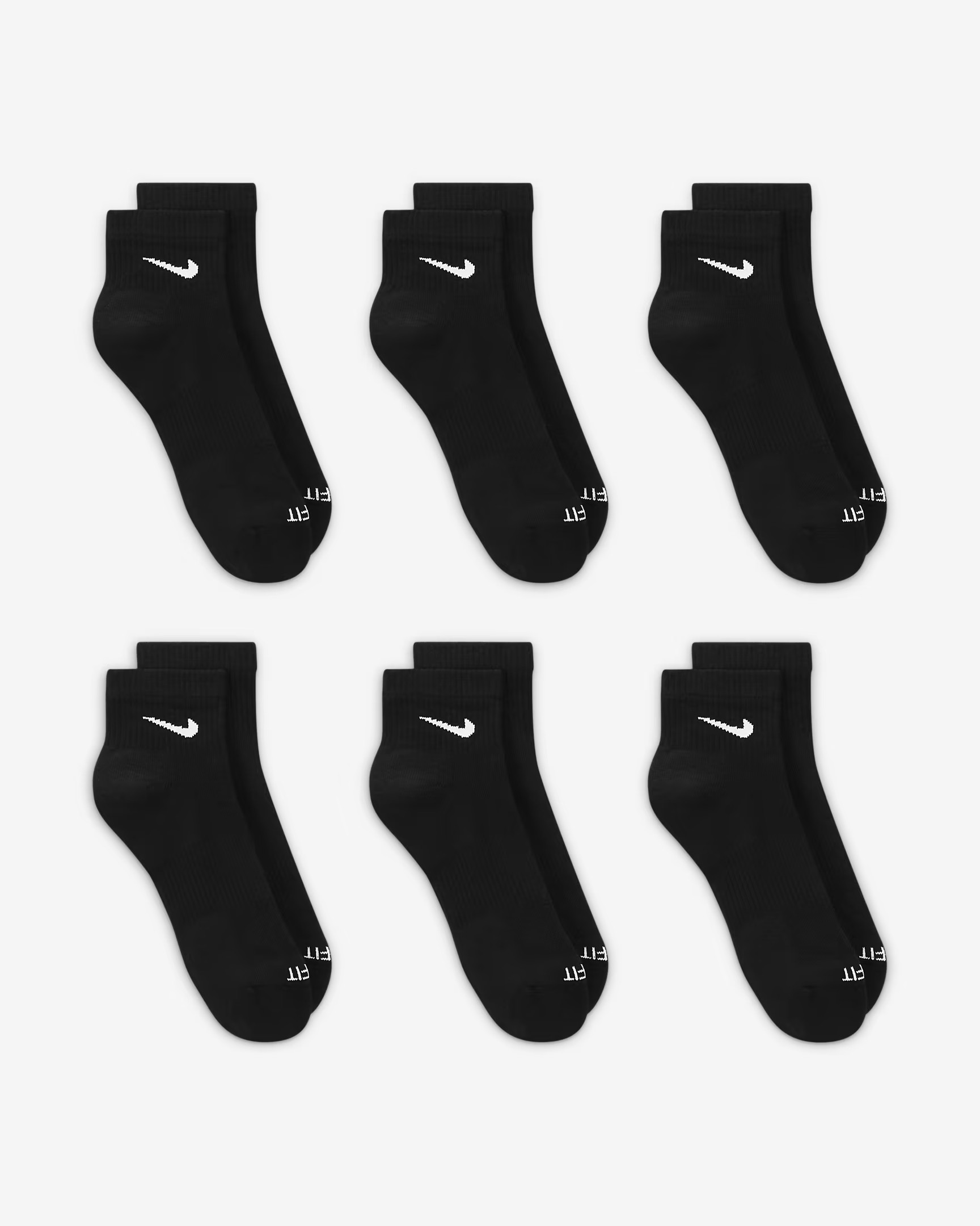 Шкарпетки NIKE TRAINING EVERYDAY PLUS CUSHION X6 SX6899-010