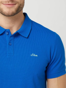 Поло T-shirt  REGULAR FIT 13.1Q1.35.2843-5539 s.Oliver L Синій 13.1Q1.35.2843-5539