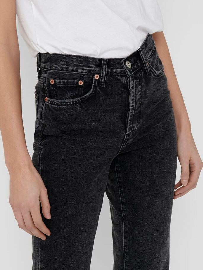 Джинси ONLFINE LIFE HI RISE STRA ANK DNM JEANS 15209444 Black Wash ONLY 27/32 Чорний 15209444BlackWash