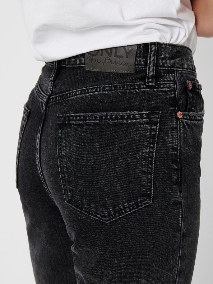 Джинси ONLFINE LIFE HI RISE STRA ANK DNM JEANS 15209444 Black Wash ONLY 27/32 Чорний 15209444BlackWash
