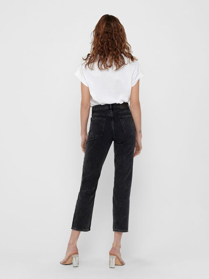 Джинси ONLFINE LIFE HI RISE STRA ANK DNM JEANS 15209444 Black Wash ONLY 27/32 Чорний 15209444BlackWash