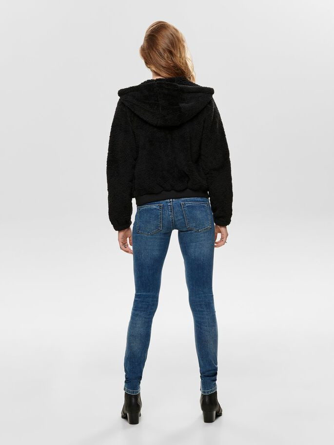 Куртка ONLANNA CONTACT SHERPA JACKET OTW 15183166-Black ONLY L Чорний 15183166-Black